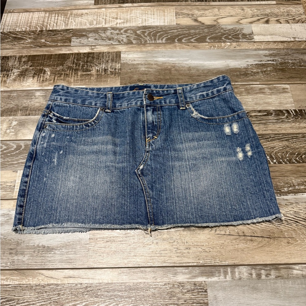 Y2K Aeropostale Denim Jean Micro Mini Skirt